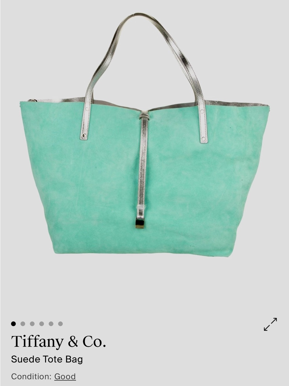 Tiffany reversible tote
